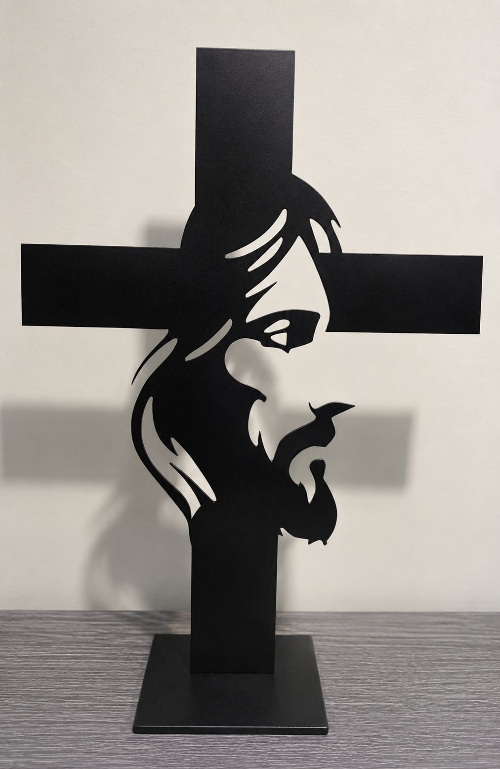 Cruz silueta de Cristo