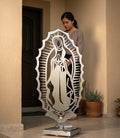 Silueta virgen 100x50 con Pedestal