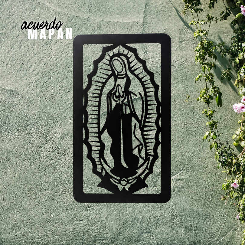 Virgen de Guadalupe con Marco 30*50cm