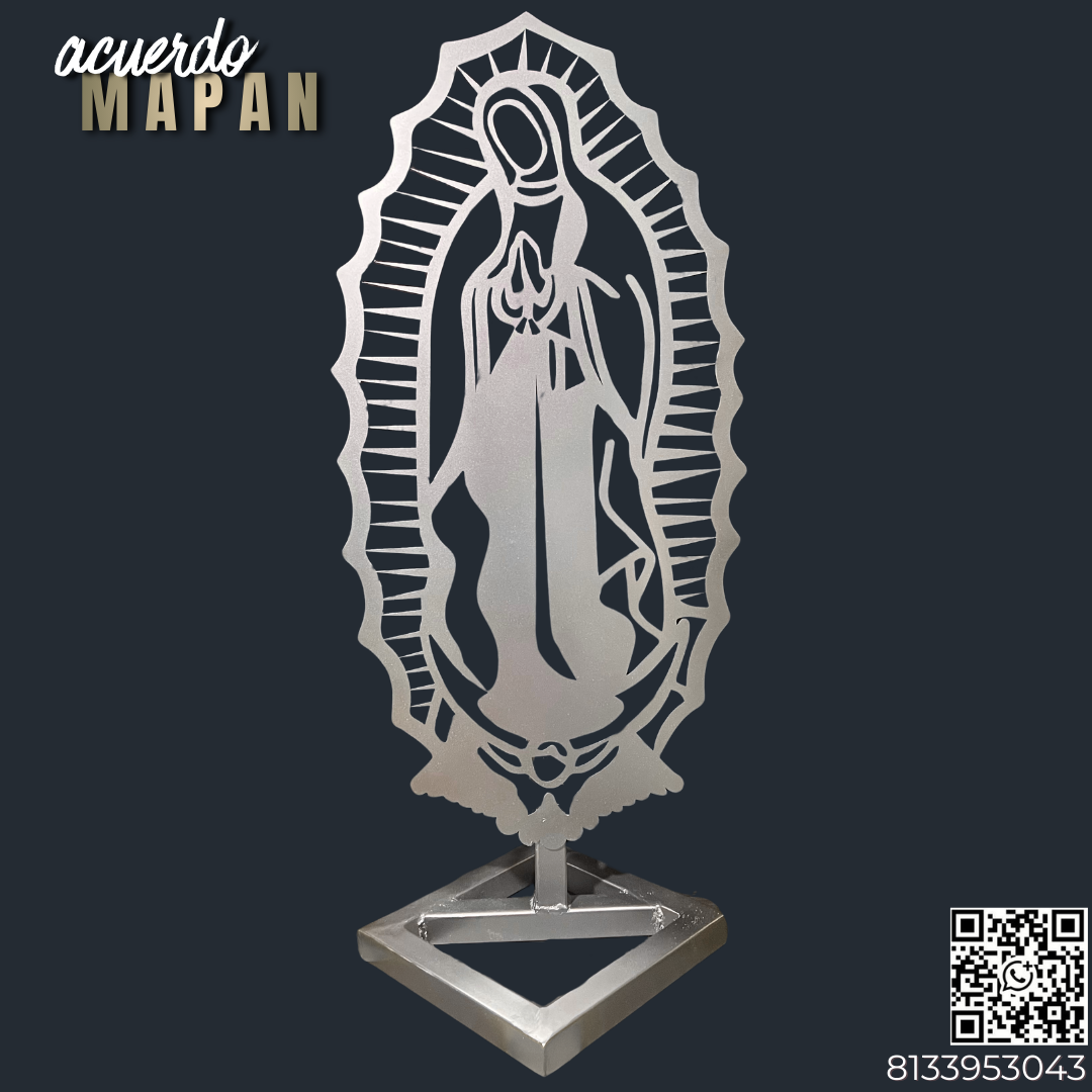 Silueta virgen 100x50 con Pedestal