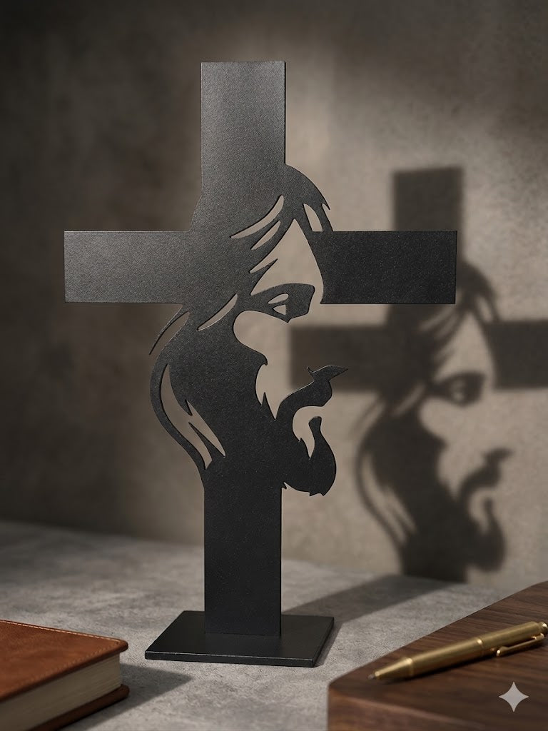 Cruz silueta de Cristo